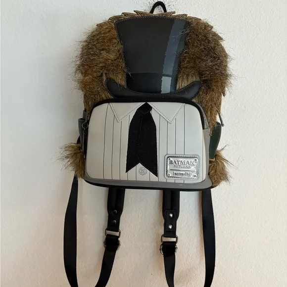 Loungefly NWT Batman Returns‎ Penguin Mini Backpack NWT Loungefly x Batman Returns Penguin Mini Backpack Limited  main image 4